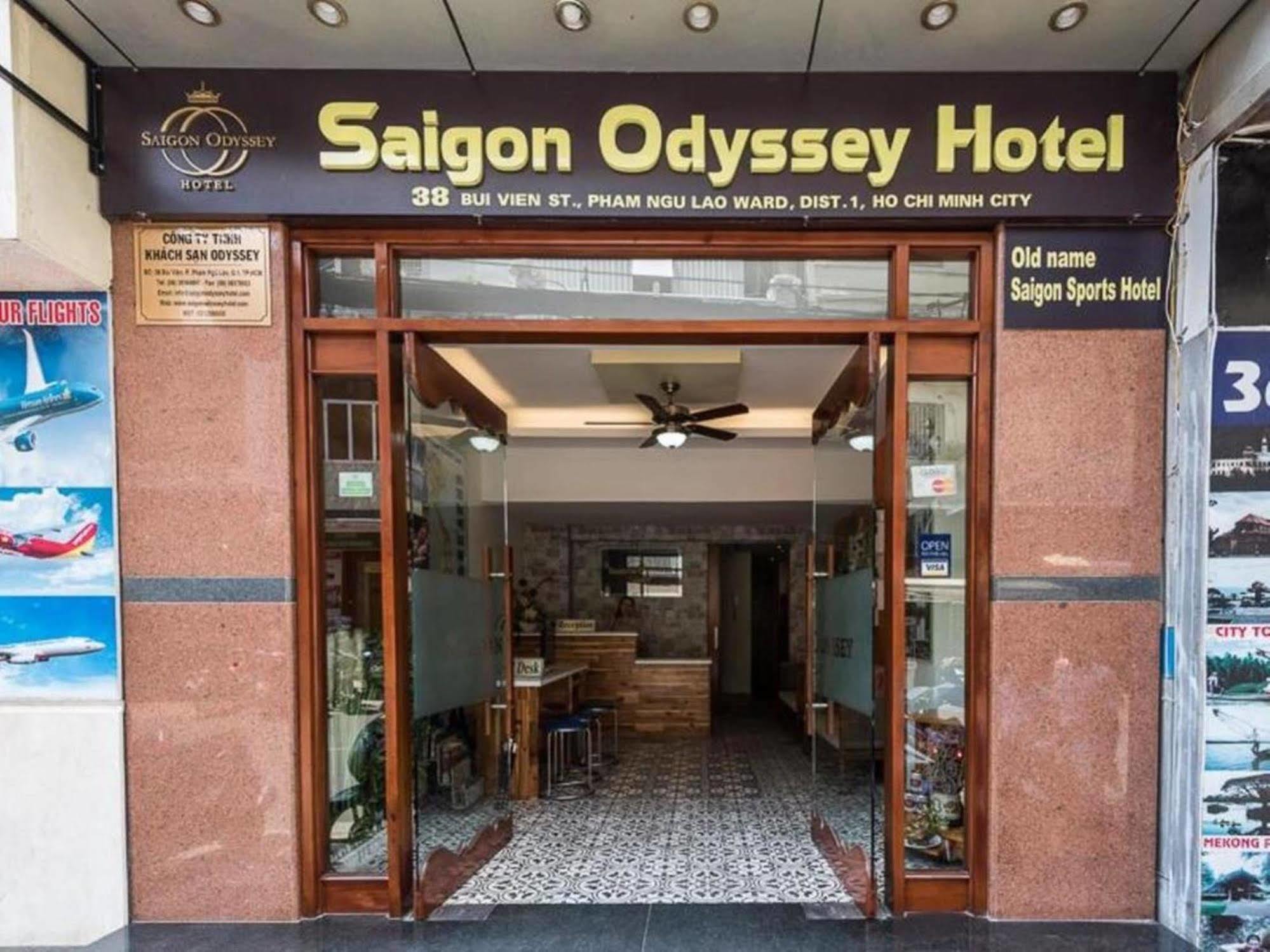 Saigon Odyssey Hotel - The Art Ho-Chi-Minh-Stadt Exterior foto