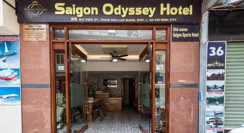 Saigon Odyssey Hotel - The Art Ho-Chi-Minh-Stadt Exterior foto
